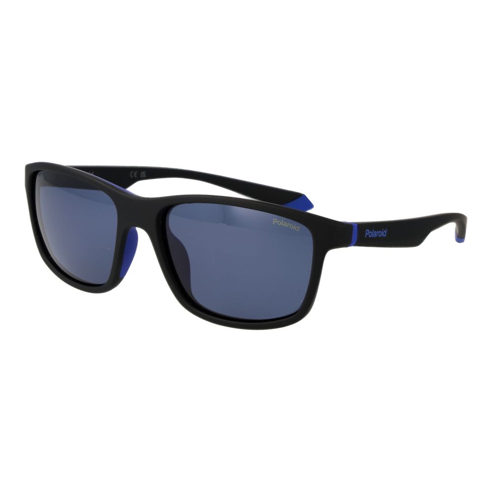 Polaroid Black Rubber Sunglasses