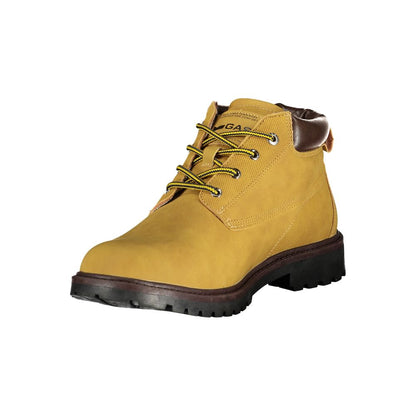 Gas Beige Polyurethane Men's Ankle Boot