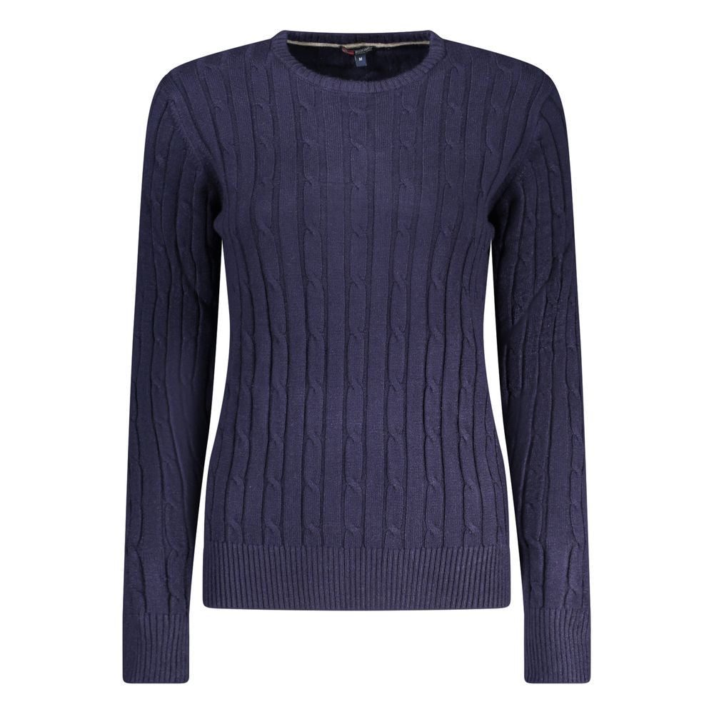 Norway 1963 Blue Viscose Women Sweater