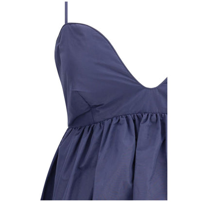 PINKO Blue Polyester Casual Dress