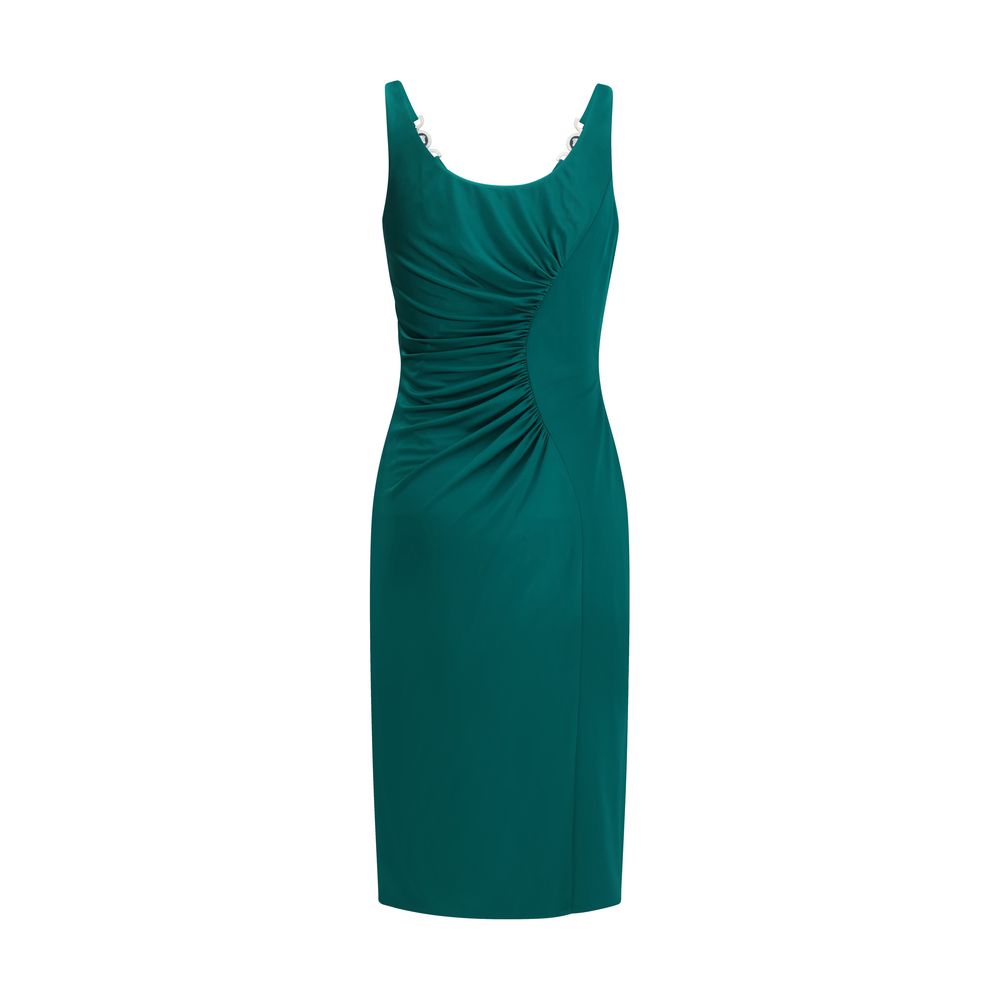 Versace Bicolor Viscose Casual Dress