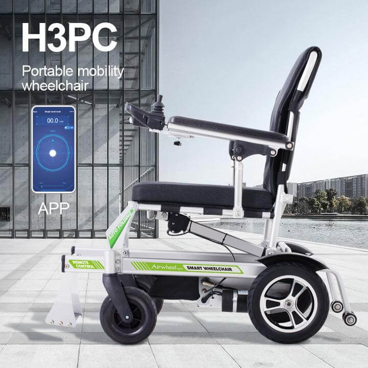 Airwheel H3PC Auto-Folding Electric Wheelchair