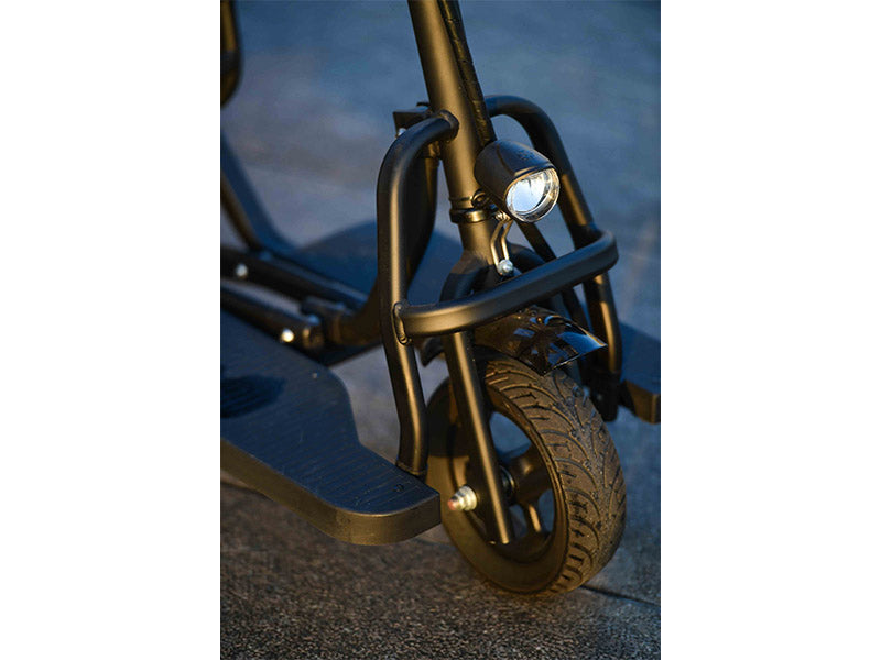 Foldable 3 wheel electric scooter mobility scooter black