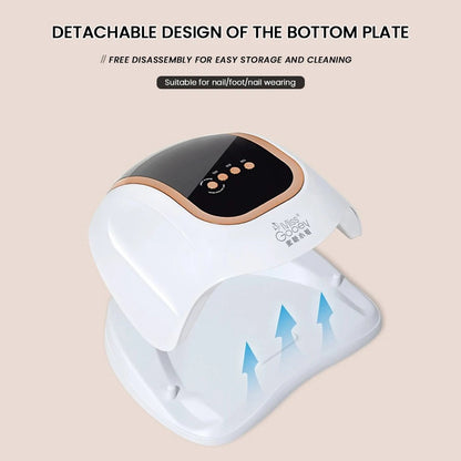 198W High Power Nail Lamp 36 Led Bulbs Nail Dryer Lamp Three-Speed