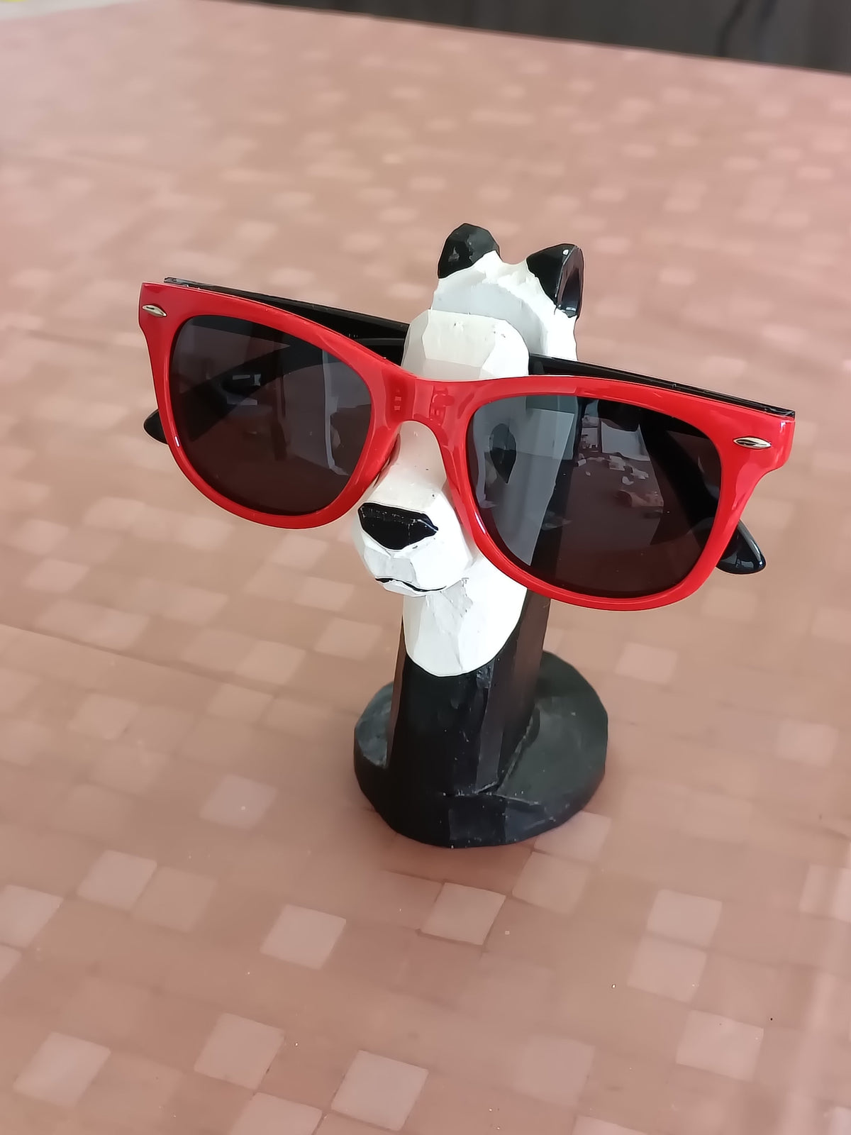 Wai Classic Red+Black — Retro Kids Sunglasses Ages 5+