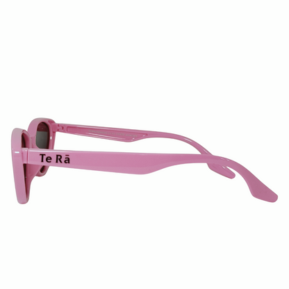 Māhanga Flamingo Pink — Cat-Eye Kids Sunglasses NZ Ages 4+