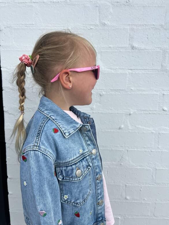 Māhanga Flamingo Pink — Cat-Eye Kids Sunglasses NZ Ages 4+