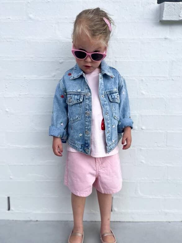 Māhanga Flamingo Pink — Cat-Eye Kids Sunglasses NZ Ages 4+