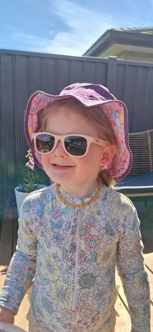 Koru Dusty Pink — Kids Sunglasses NZ Ages 5+