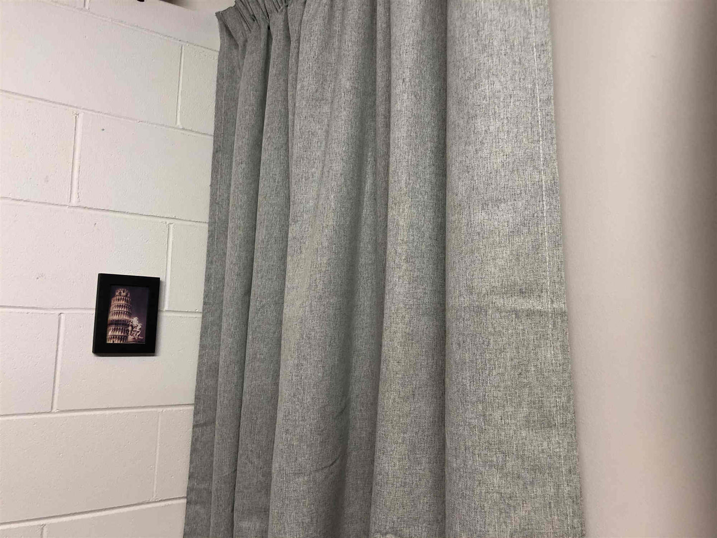 100% Blockout Grey Readymade Curtain drapes – 8 sizes