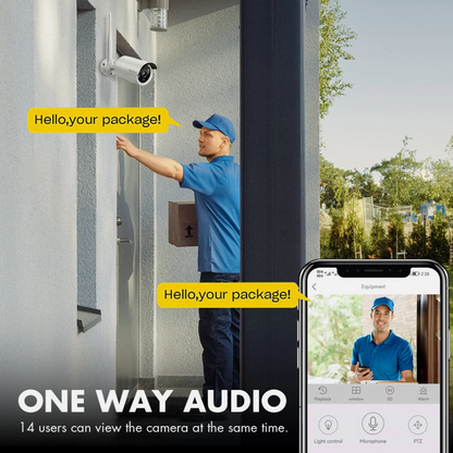 Include 1TB HDD 24hrs recording CCTV wireless security Camera NVR 4CH 1080P