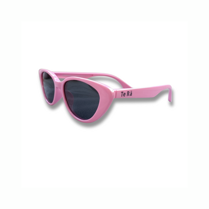 Māhanga Flamingo Pink — Cat-Eye Kids Sunglasses NZ Ages 4+