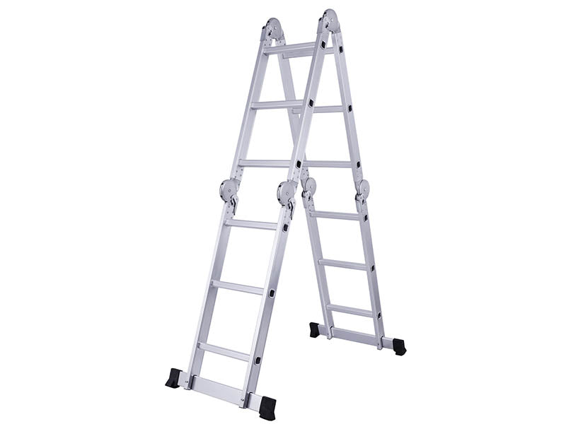 Multi Purpose Ladder 3.6M with two platforms folding ladder