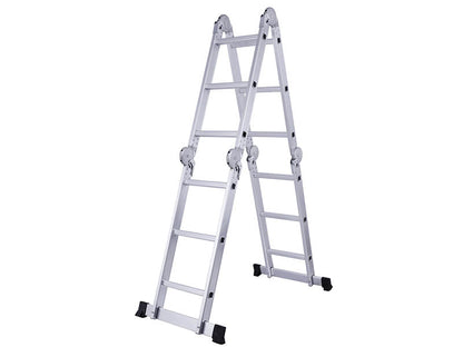 Multi Purpose Ladder 3.6M with two platforms folding ladder