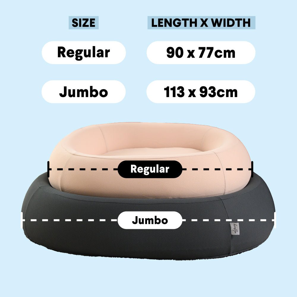 Brooklyn® Nest Cooling Dog Bed (Orthopaedic Memory Foam)
