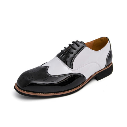 Brogue -Matching Trendy Men’s Leather Shoes