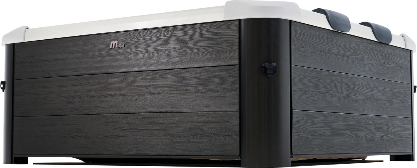 M Spa Oslo Plus 1.8m square, Air Jet massage, filtration system, APP