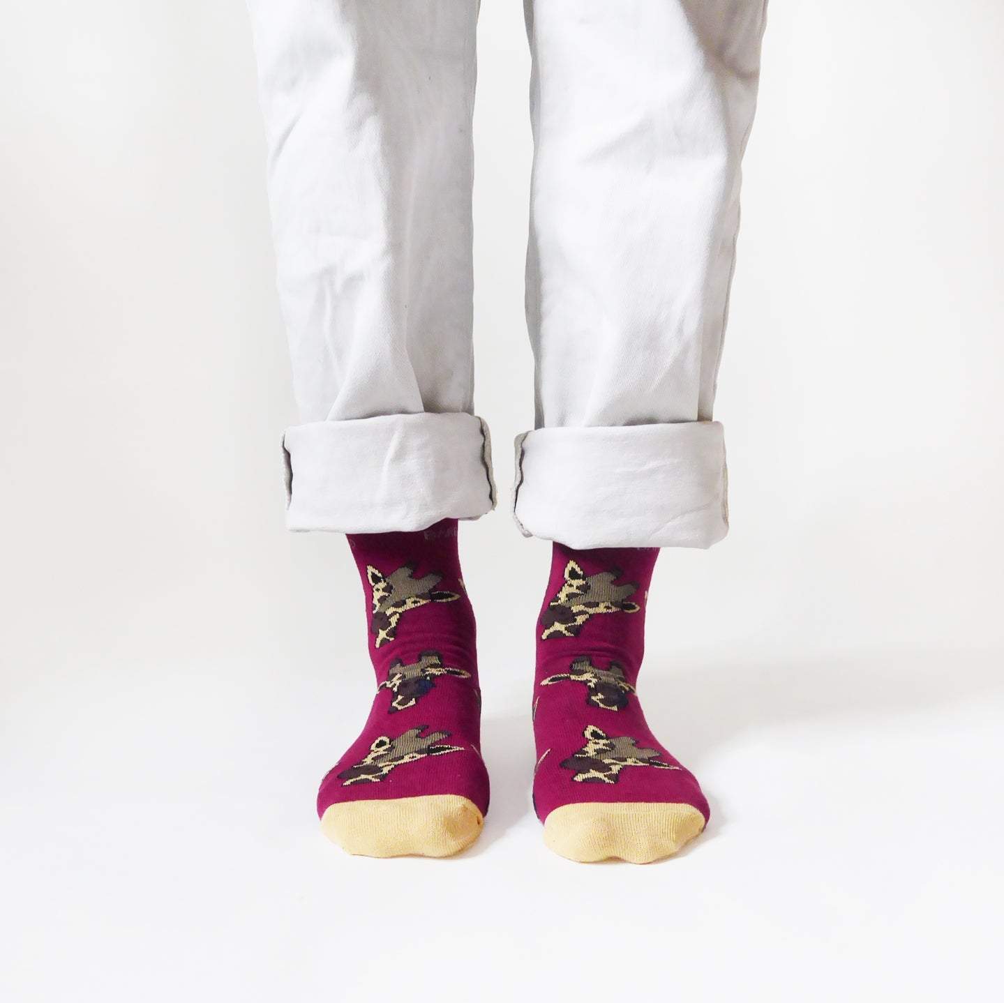 Save the Giraffes Bamboo Socks