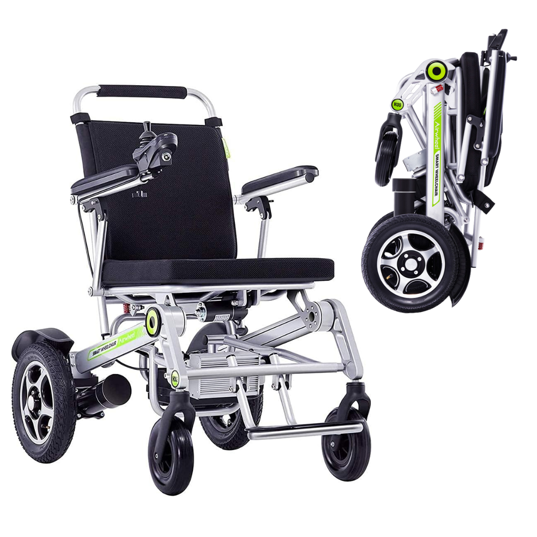 Airwheel H3T Auto-Folding Electric Wheelchair With remote control