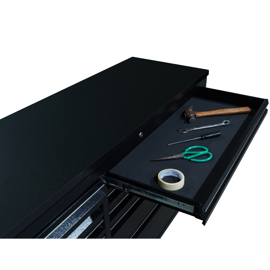 55 inch Black 10 Drawer Work Bench tool chest Tool Box Chest Cabinet