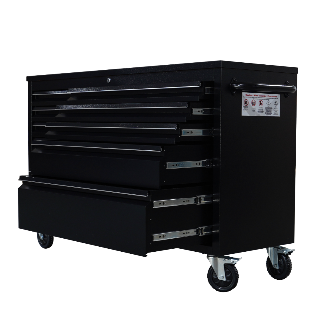 55 inch Black 10 Drawer Work Bench tool chest Tool Box Chest Cabinet