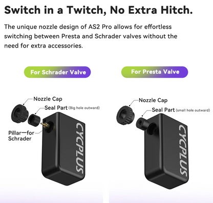 CYCPLUS AS2 Pro Bike E-Pump