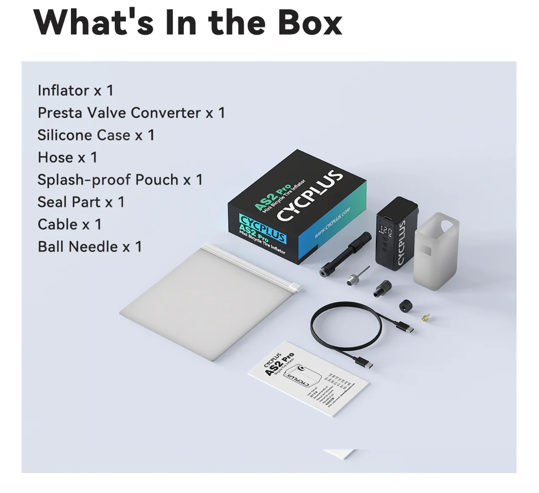 CYCPLUS AS2 Pro Bike E-Pump