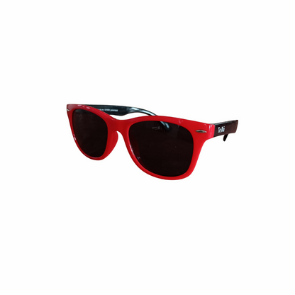 Wai Classic Red+Black — Retro Kids Sunglasses Ages 5+