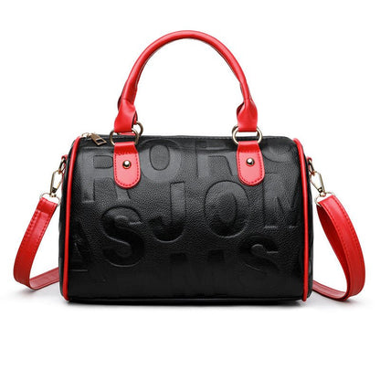 Authentic Leather Tactile Feel Large - capacity Crossbody Bag - SMARTMARTNZ
