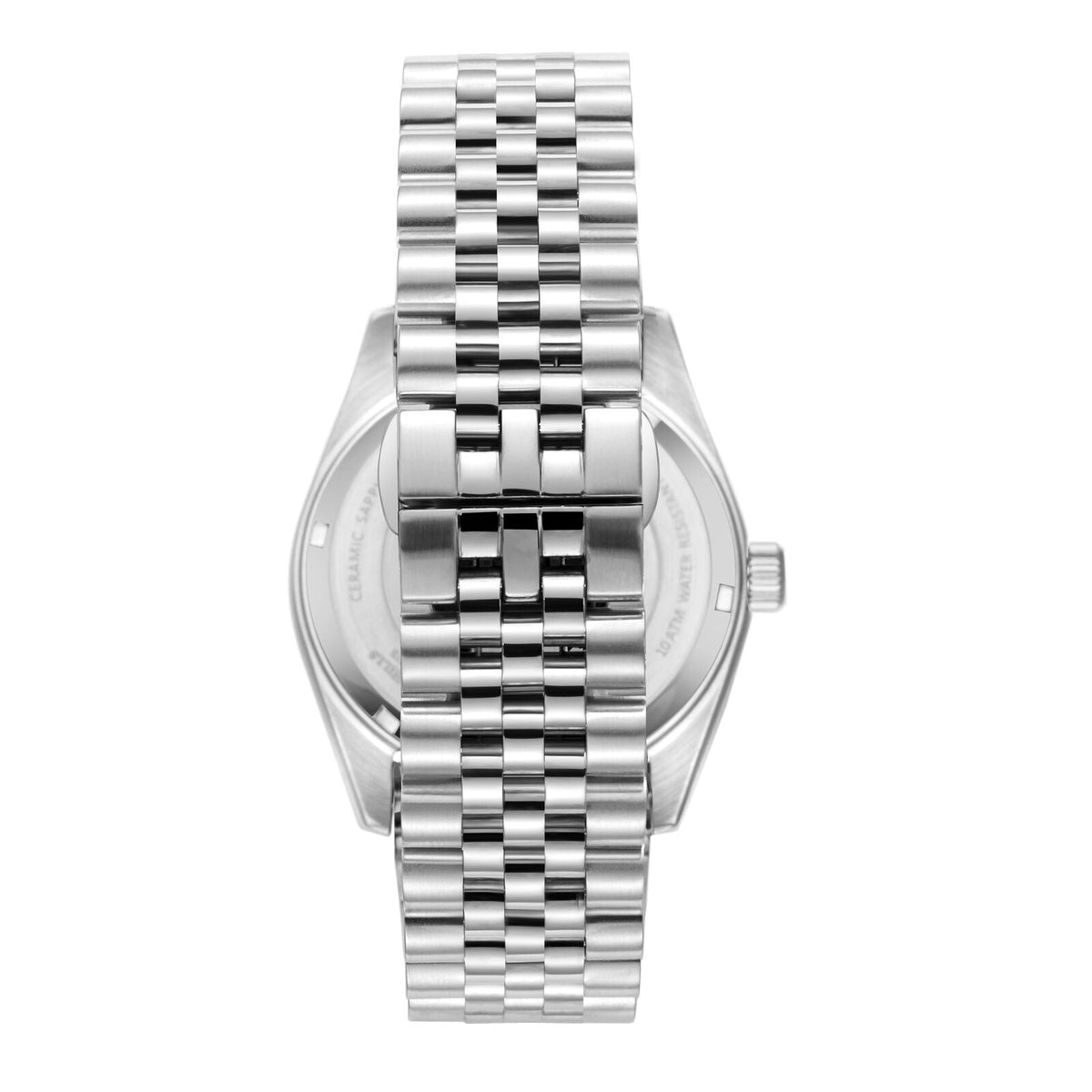 Beverly Hills Polo Club Classy Sky Blue Dial Silver Date Watch - BP3018X.302