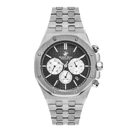 Beverly Hills Polo Club Multifunction Black Dial Silver Watch – BP3051X.350