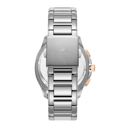 Beverly Hills Polo Club Multifunction Green Dial Silver Watch - BP3212X.371