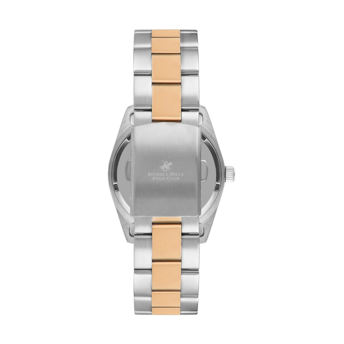 Beverly Hills Polo Club Green Dial Two-Tone Date Watch - BP3373X.570
