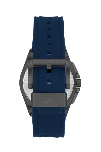 Beverly Hills Polo Club Multifunction Blue Dial Blue Strap Watch – BP3541X.099