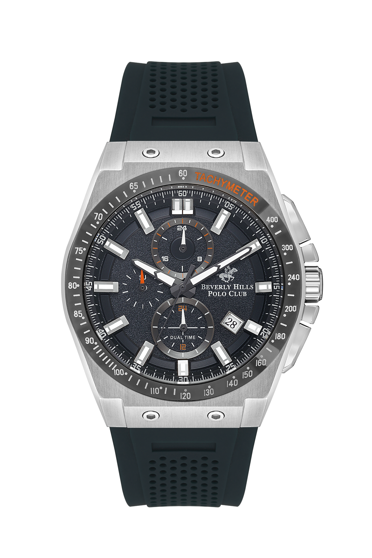 Beverly Hills Polo Club Sporty Multifunction Black Dial Date Watch – BP3541X.399