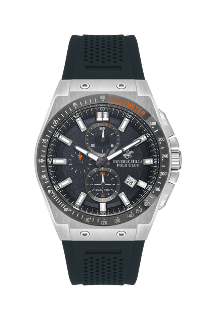 Beverly Hills Polo Club Sporty Multifunction Black Dial Date Watch – BP3541X.399