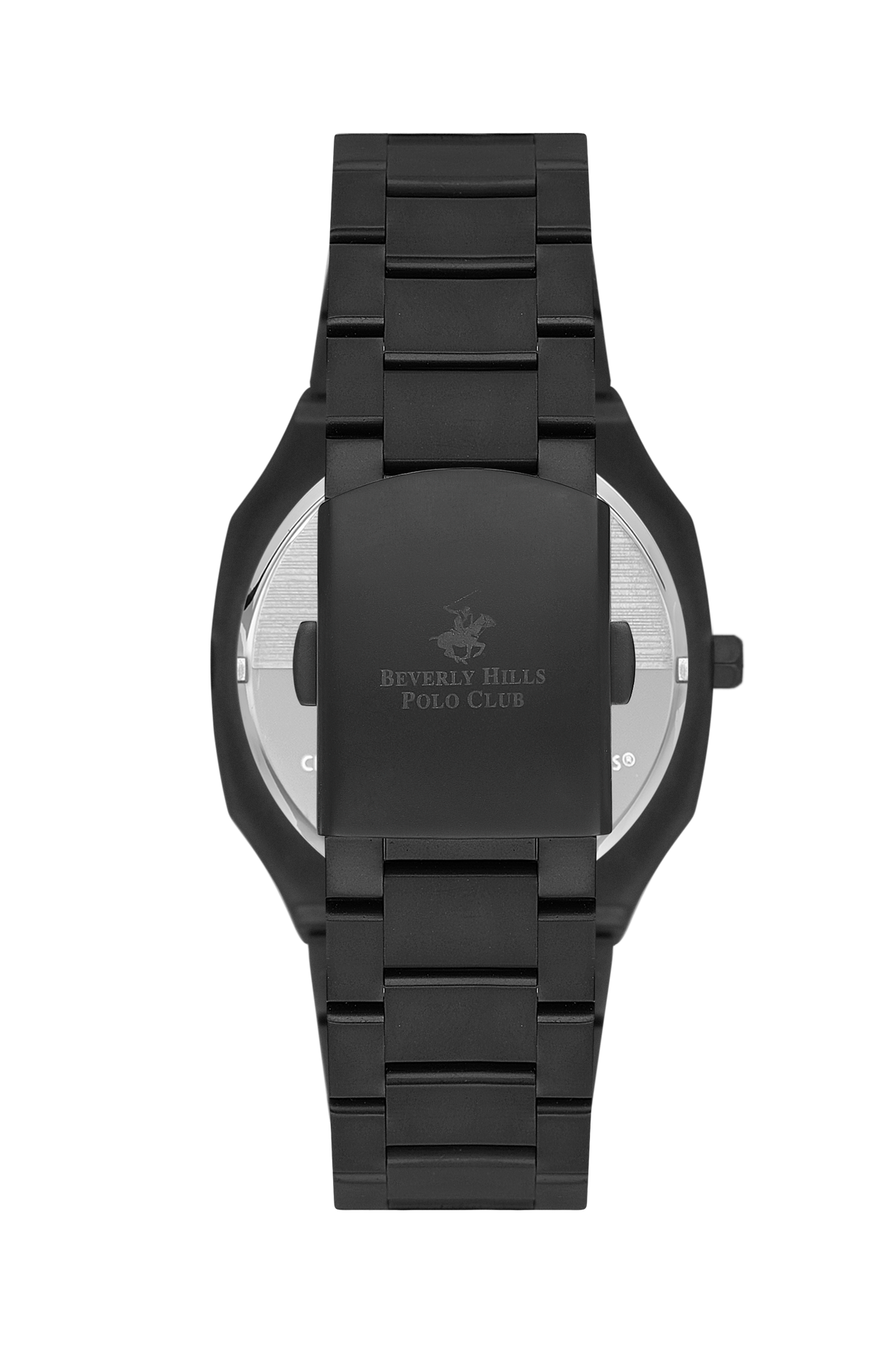 Beverly Hills Polo Club All Black Dial Date Watch – BP3547X.650