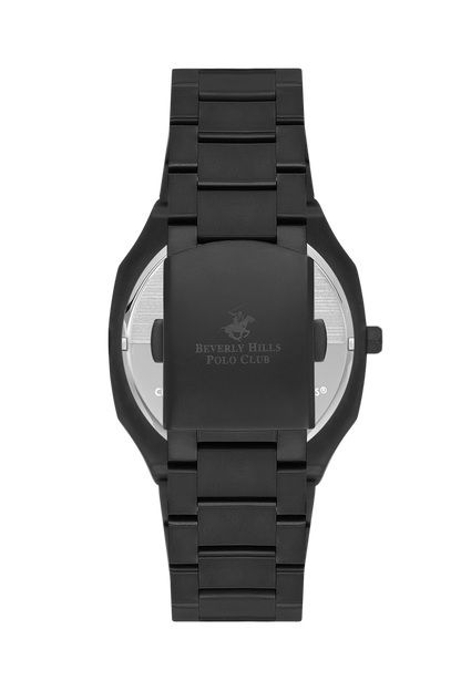 Beverly Hills Polo Club All Black Dial Date Watch – BP3547X.650