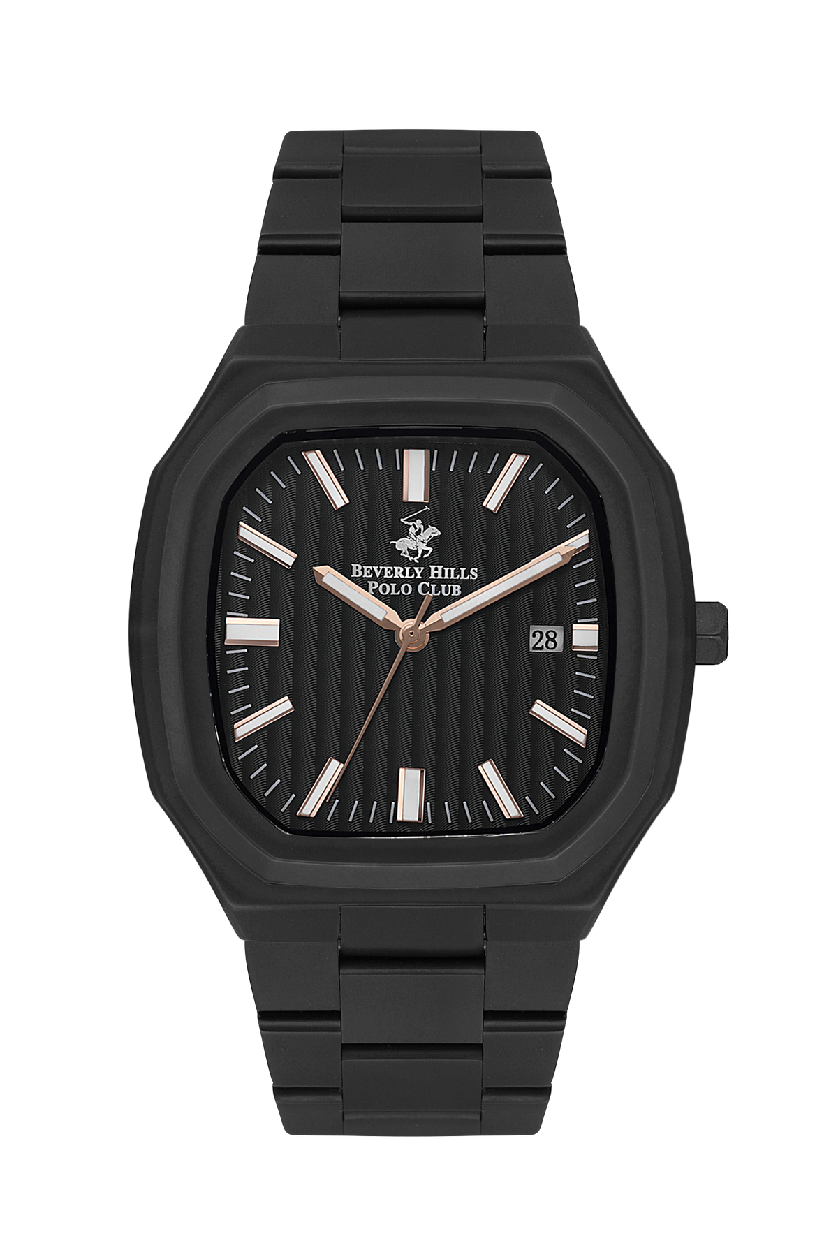 Beverly Hills Polo Club All Black Dial Date Watch – BP3547X.650