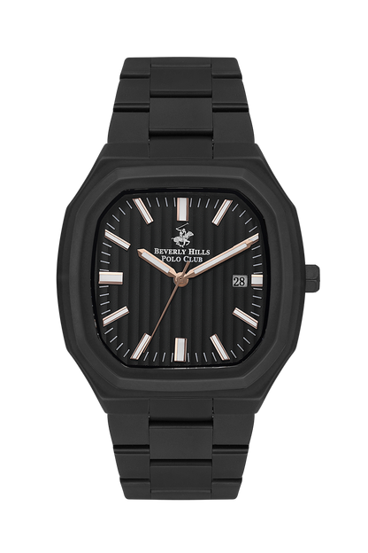 Beverly Hills Polo Club All Black Dial Date Watch – BP3547X.650
