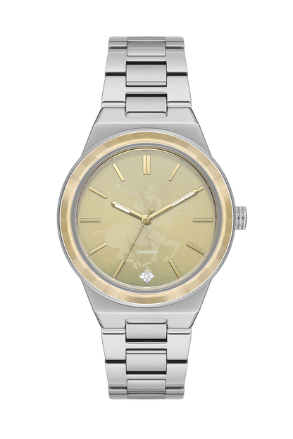 Beverly Hills Polo Club All Silver Diamond Watch – BP3584X.110