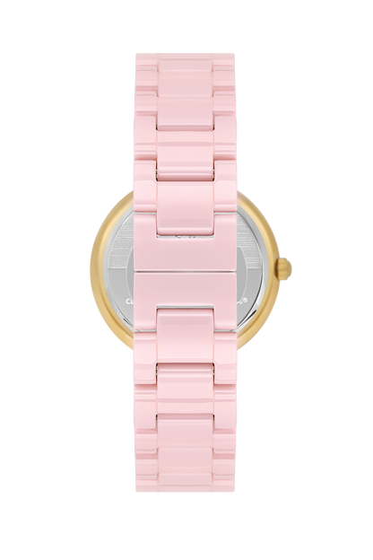 Beverly Hills Polo Club Ceramic All Pink Diamond Watch – BP3586X.180