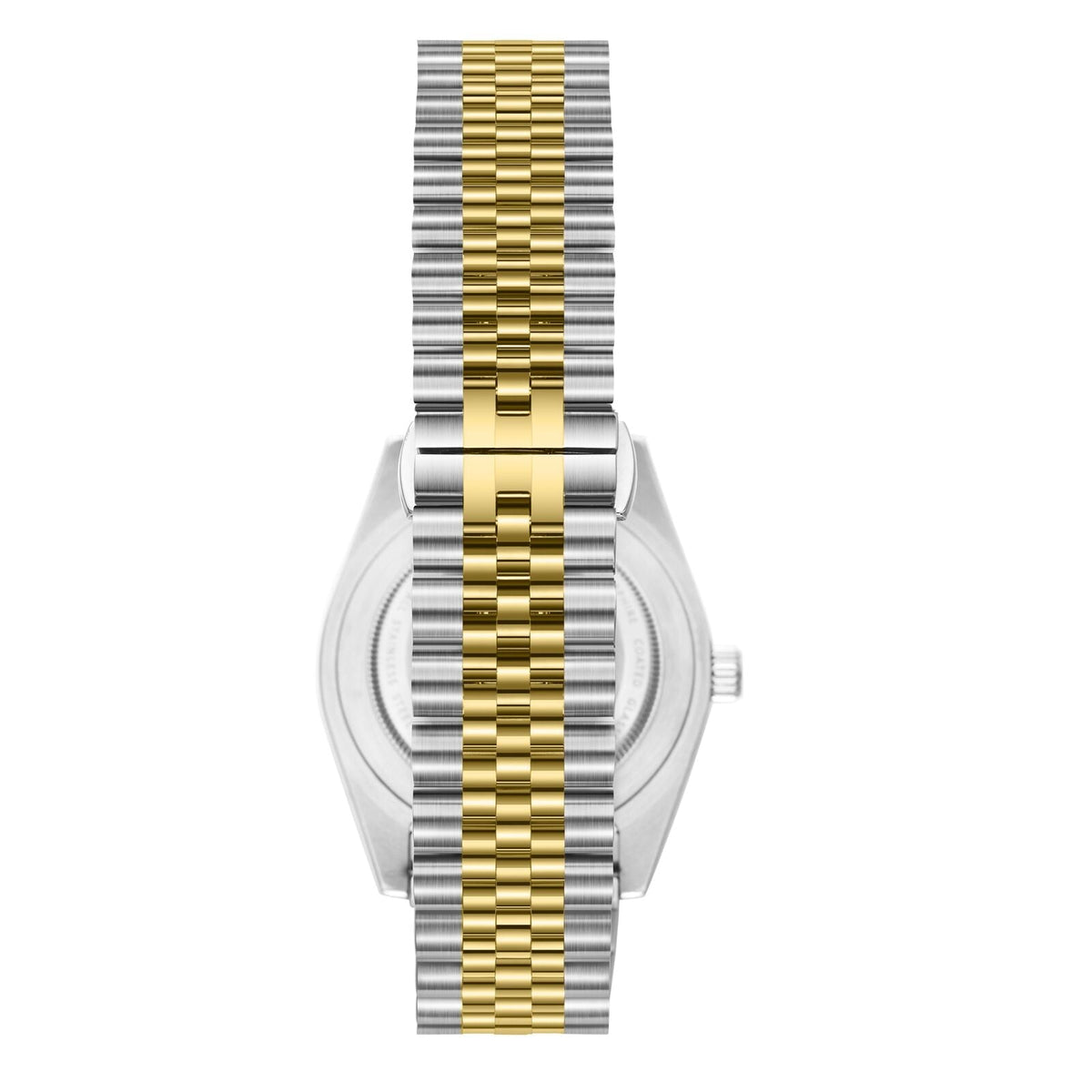 Beverly Hills Polo Club Classy Green Dial Two-Tone Date Watch - BP3810X.570