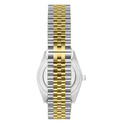 Beverly Hills Polo Club Classy Green Dial Two-Tone Date Watch - BP3810X.570