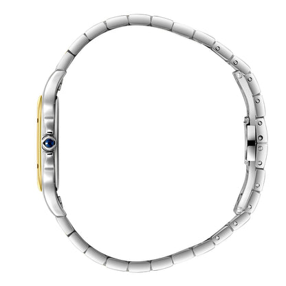Beverly Hills Polo Club Blue Steel Two-Tone Square Watch - BP3824C.230