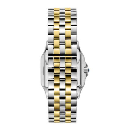 Beverly Hills Polo Club Blue Steel Two-Tone Square Watch - BP3824C.230