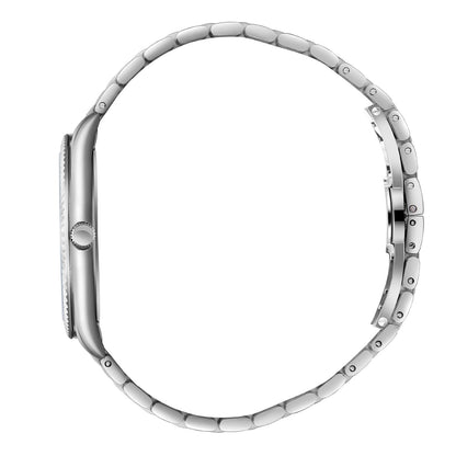 Beverly Hills Polo Club Slim Tech 5 All Silver Watch - BP3830X.330