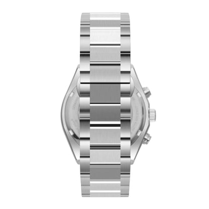 Beverly Hills Polo Club Dual Time Blue Dial Silver Date Watch - BP3831X.390