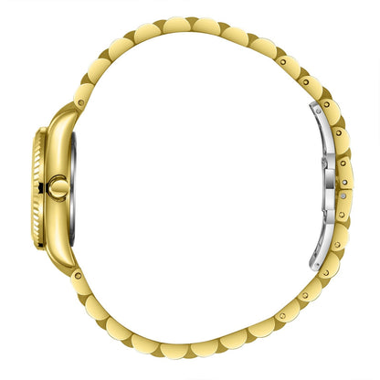 Beverly Hills Polo Club Roman Numeral All Gold Diamond Watch - BP3819X.110
