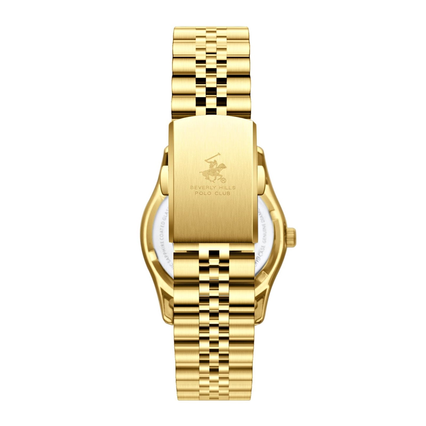 Beverly Hills Polo Club Gold Stainless Steel  Watch - BP3808C.170